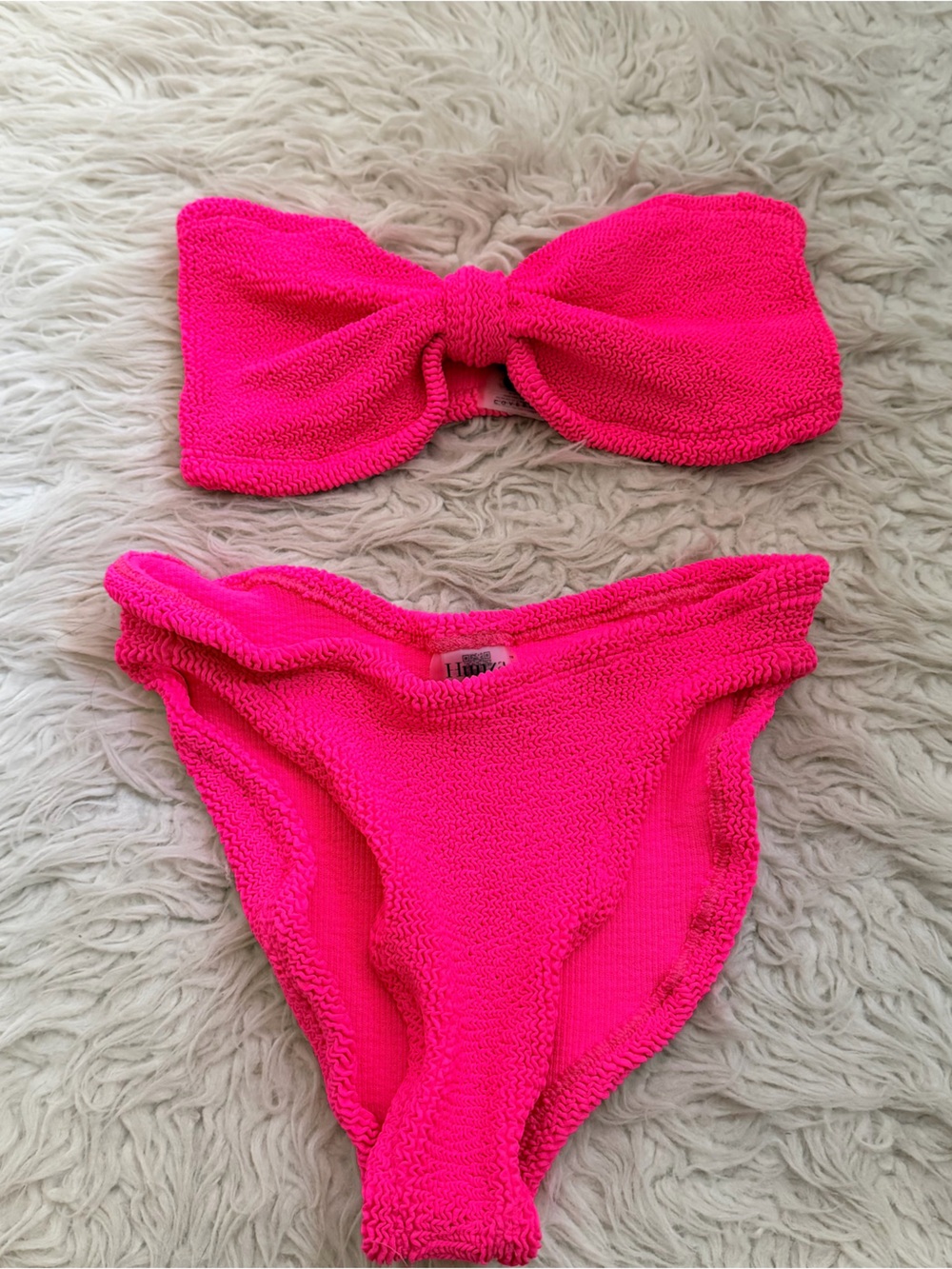 Hunza G Jean Bikini - Hot Pink